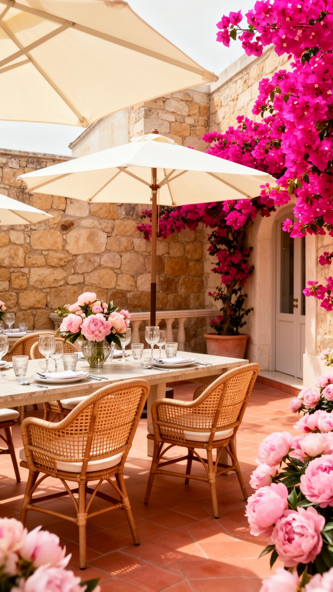 Sun-drenched gatherings